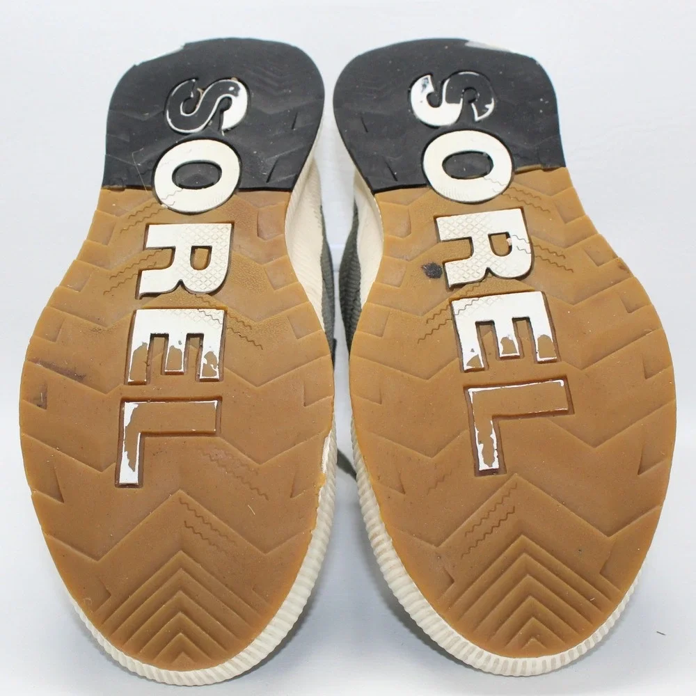 Sorel‎ Out N About III Low Waterproof Sneakers Sage Green Womens 7.5 NL4860-397